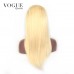 613 Blonde 360 Lace frontal Wig Straight Human Virgin Hair,150 Density Human Hair Wigs 